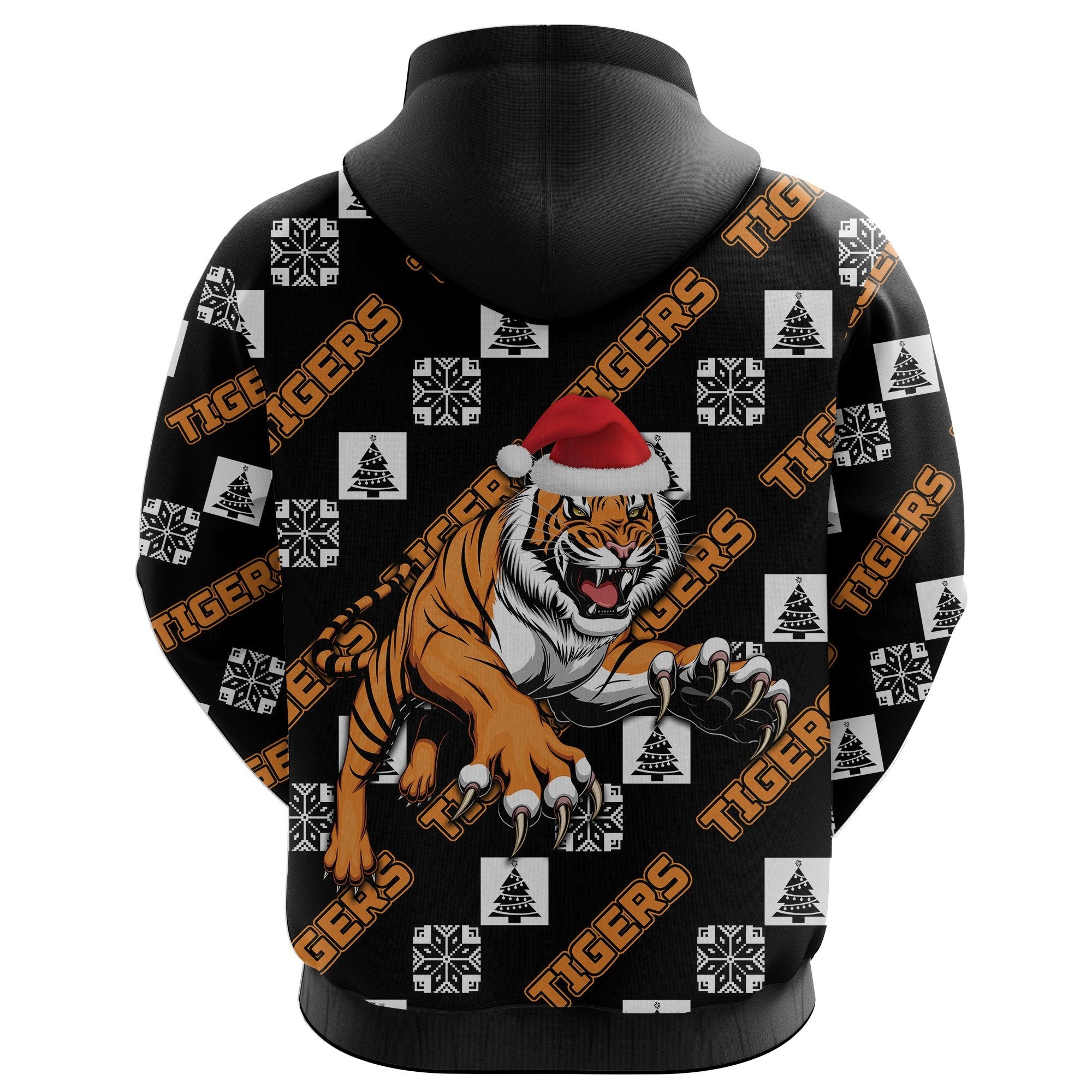 Wests Christmas Hoodie Tigers Fancy