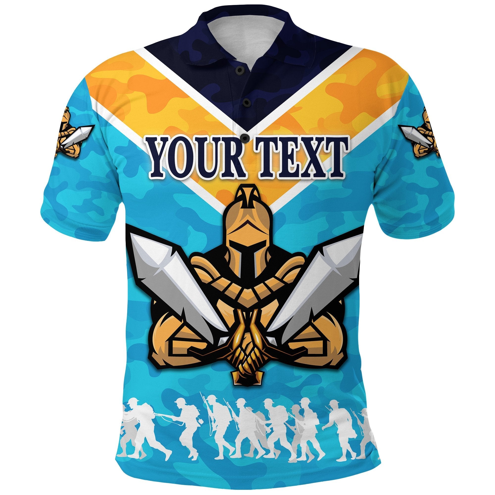 custom-personalised-gold-coast-polo-shirt-titans-gladiator-anzac-vibes