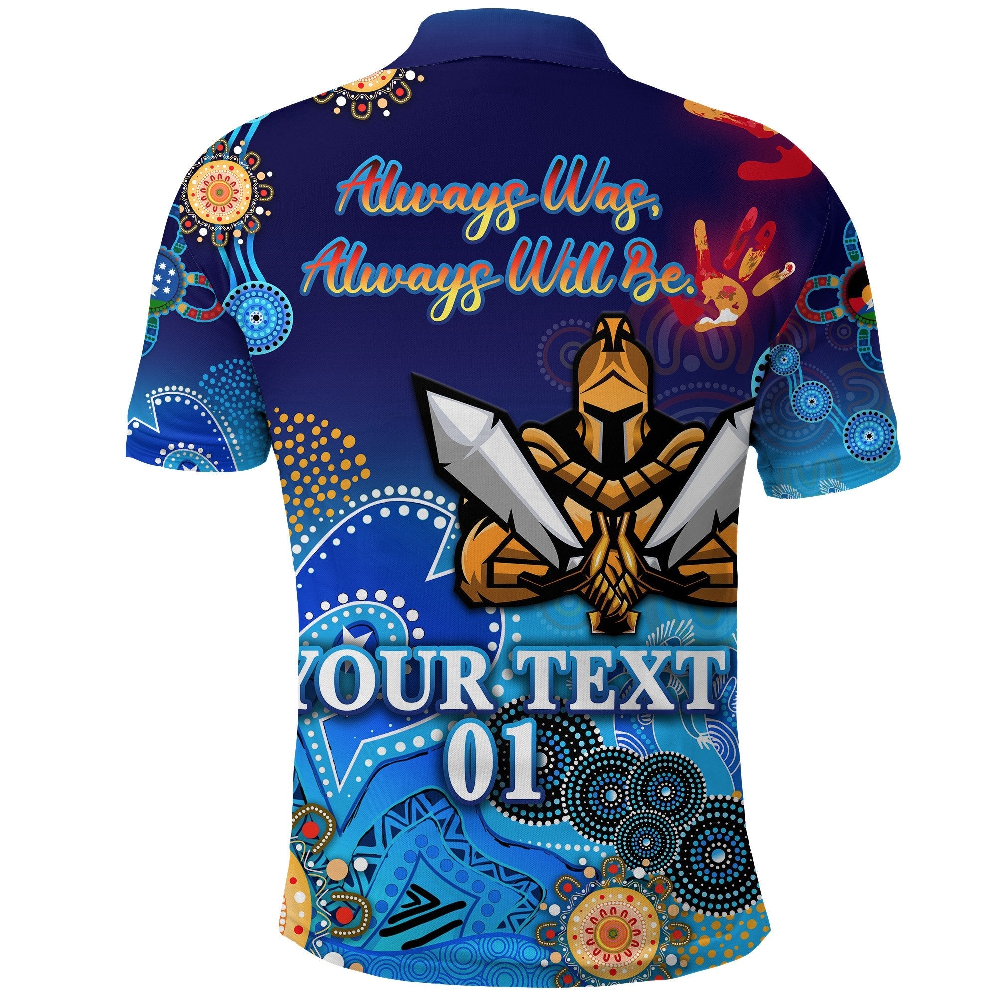 custom-personalised-gold-coast-titans-polo-shirt-gladiator-naidoc-heal-country-heal-our-nation-custom-text-and-number