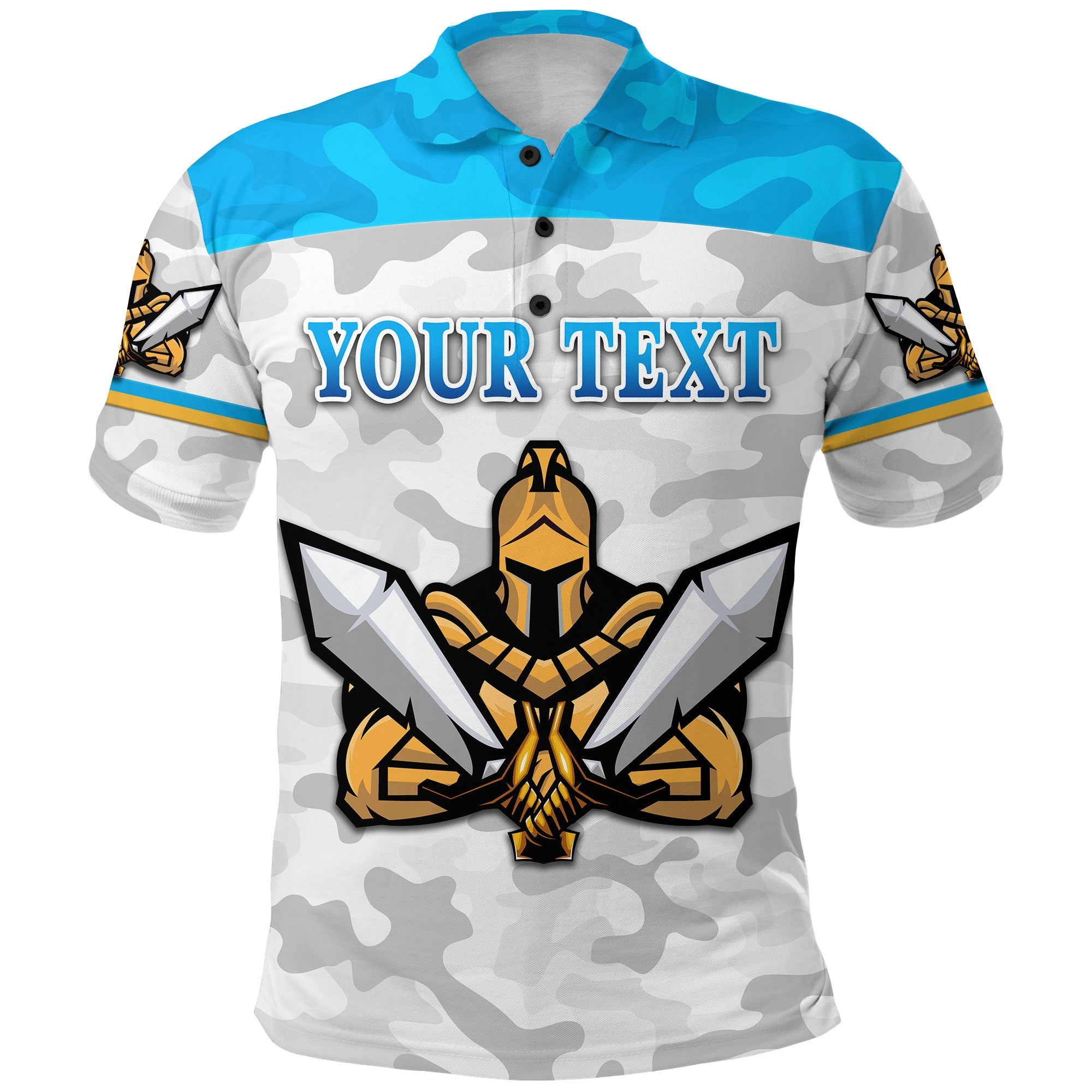 custom-personalised-gold-coast-titans-polo-shirt-2021-gladiator-camouflage