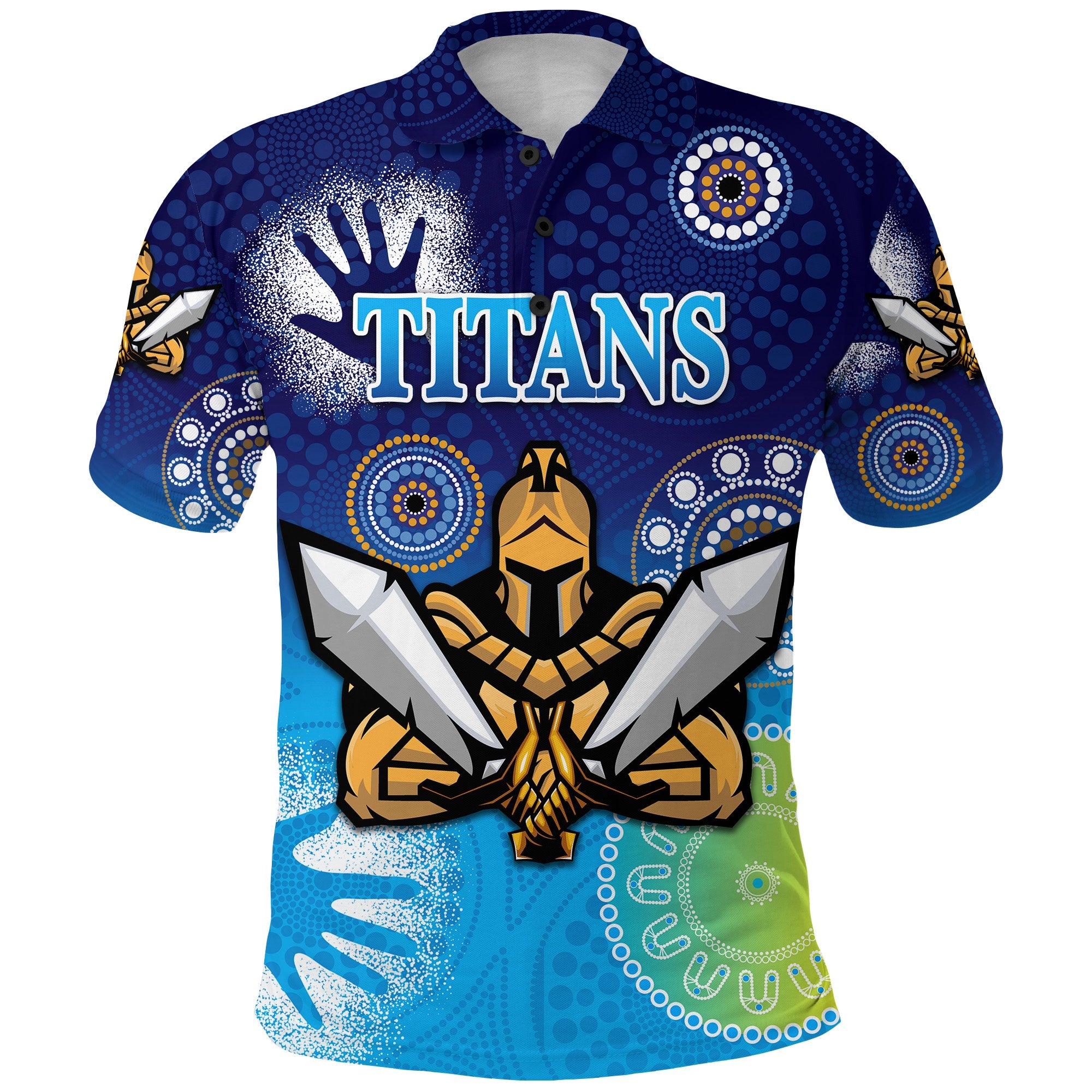 custom-personalised-gold-coast-titans-polo-shirt-2021-simple-indigenous-custom-text-and-number