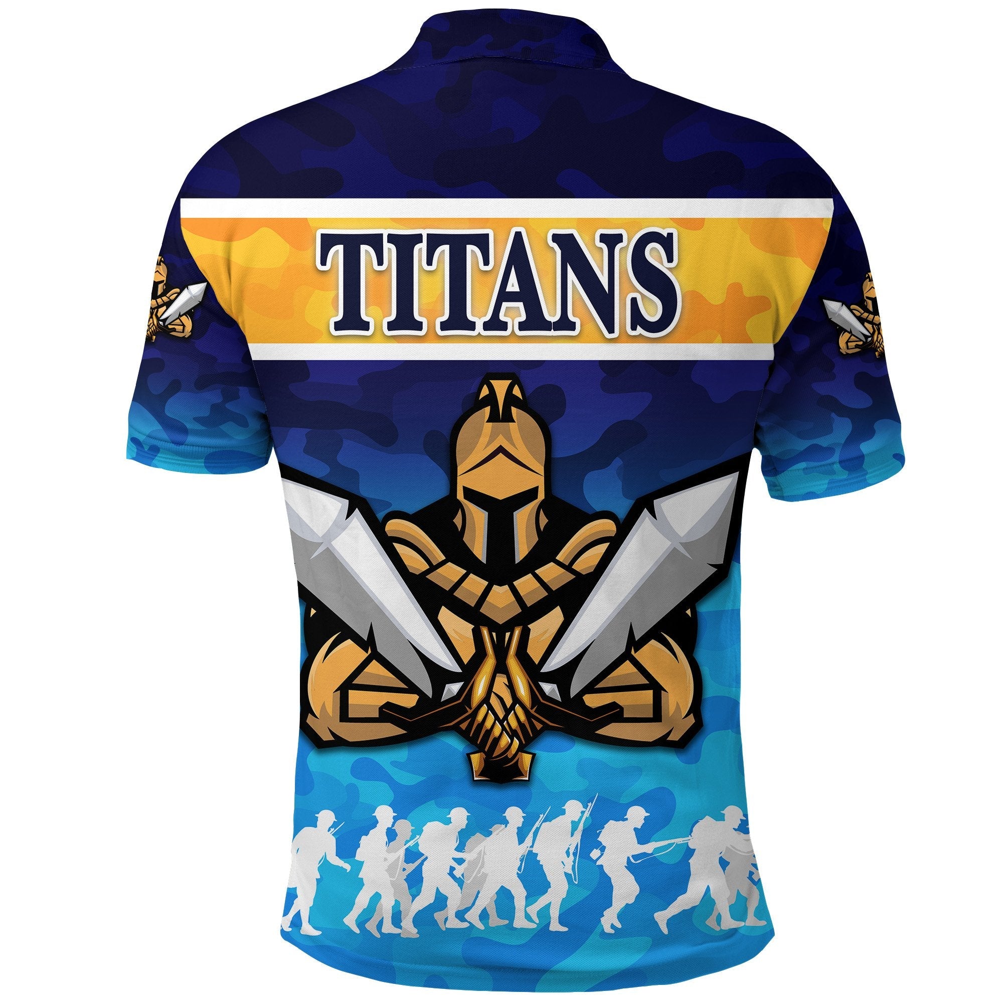 custom-personalised-gold-coast-polo-shirt-titans-gladiator-anzac-day-2021-version-camouflage