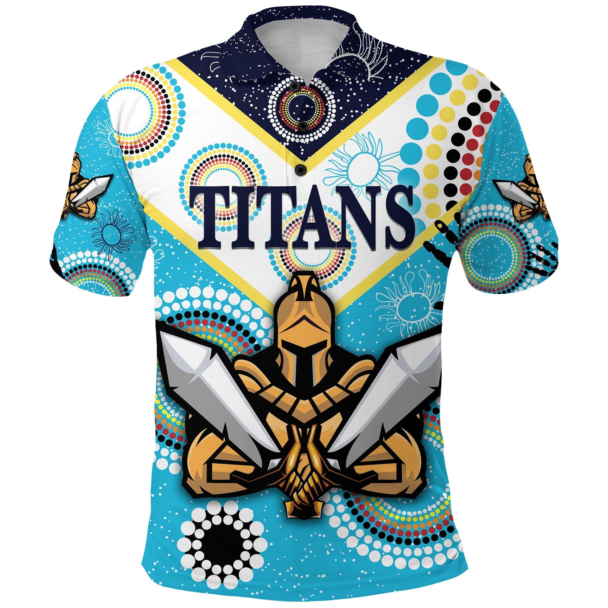 gold-coast-polo-shirt-titans-gladiator-unique-indigenous