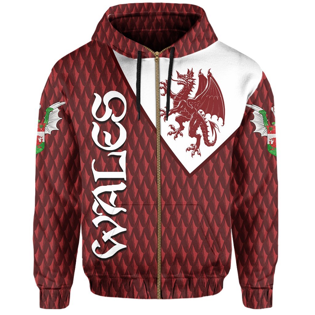 wales-zip-hoodie-dragon-cymru-dragon-shield-style