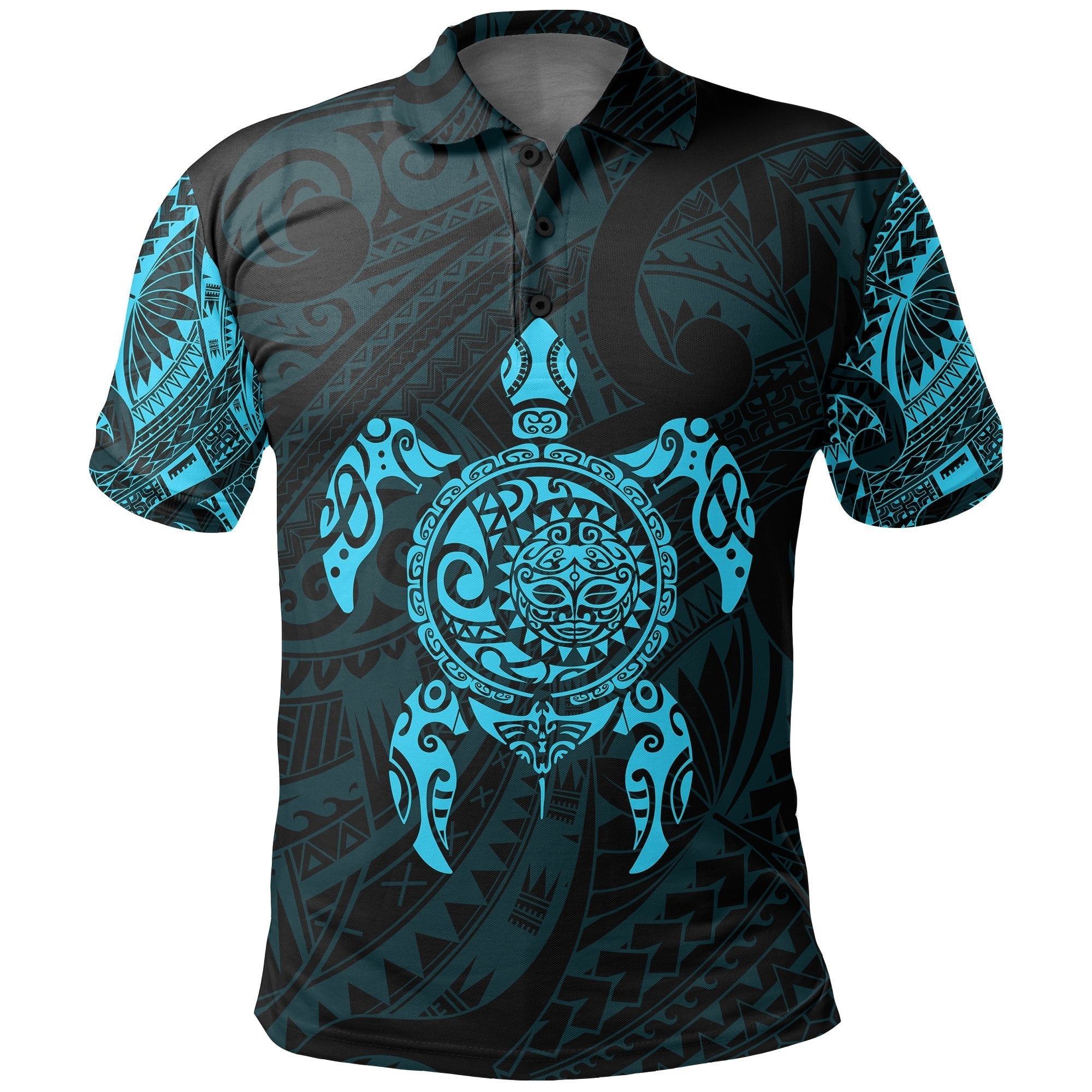 new-zealand-maori-polo-polynesian-turtle-tattoo-polo-shirt-blue