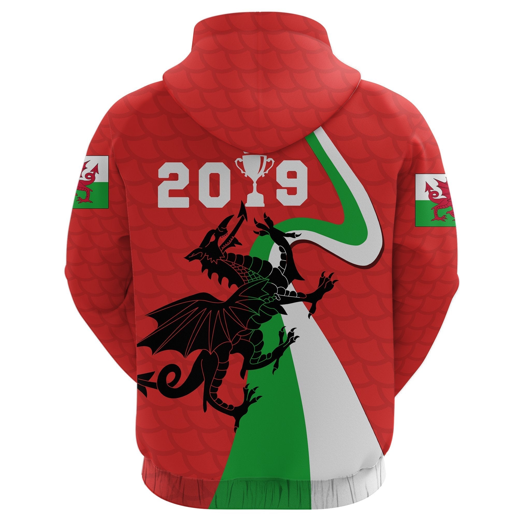 Wales Rugby Champion Hoodie 2019