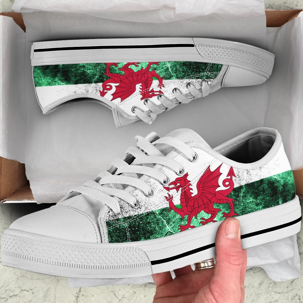 wales-darken-flag-low-top-shoes