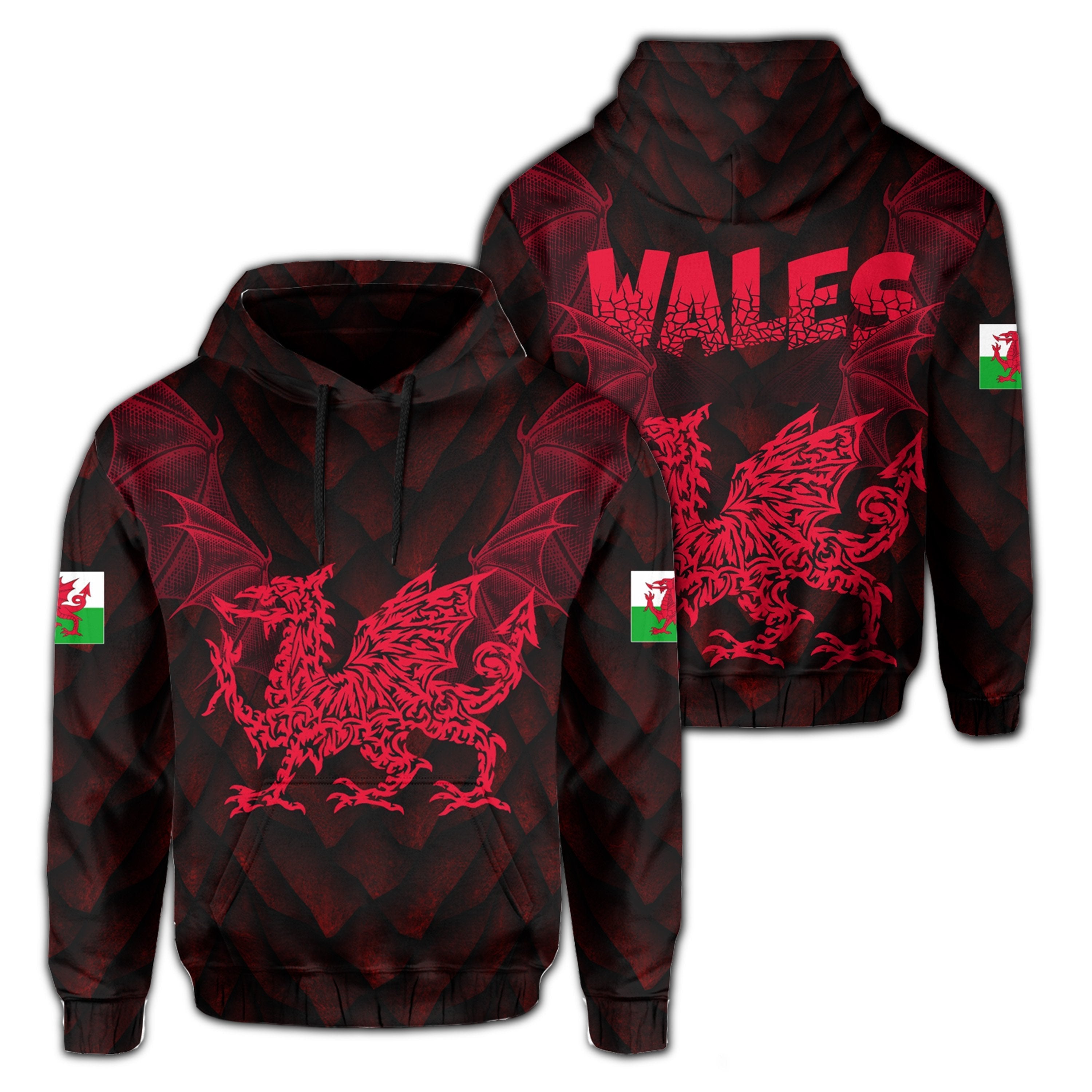 wales-dragon-hoodie