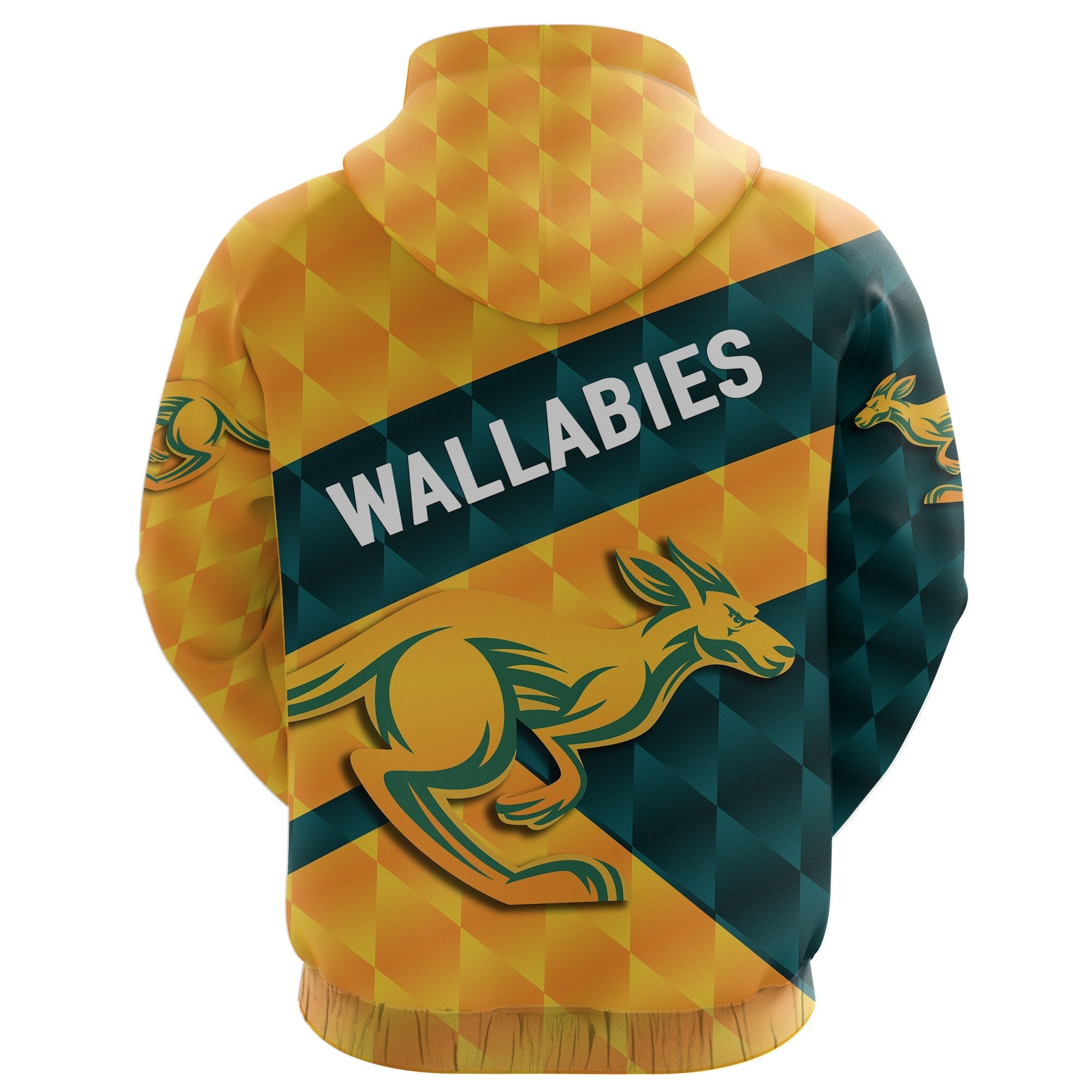 Wallabies Hoodie Sporty Style