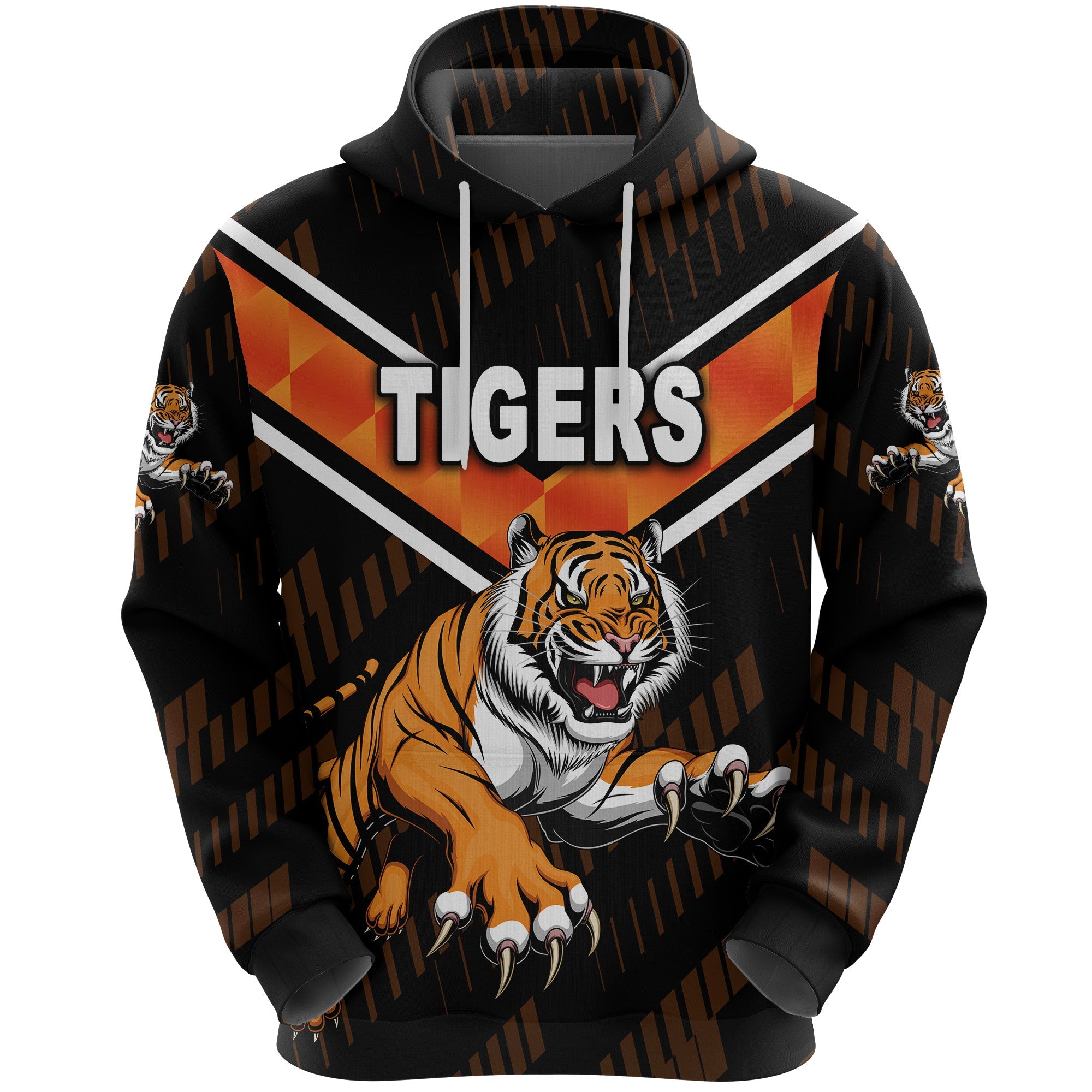 Wests Tigers Hoodie 2021 Simple LT8