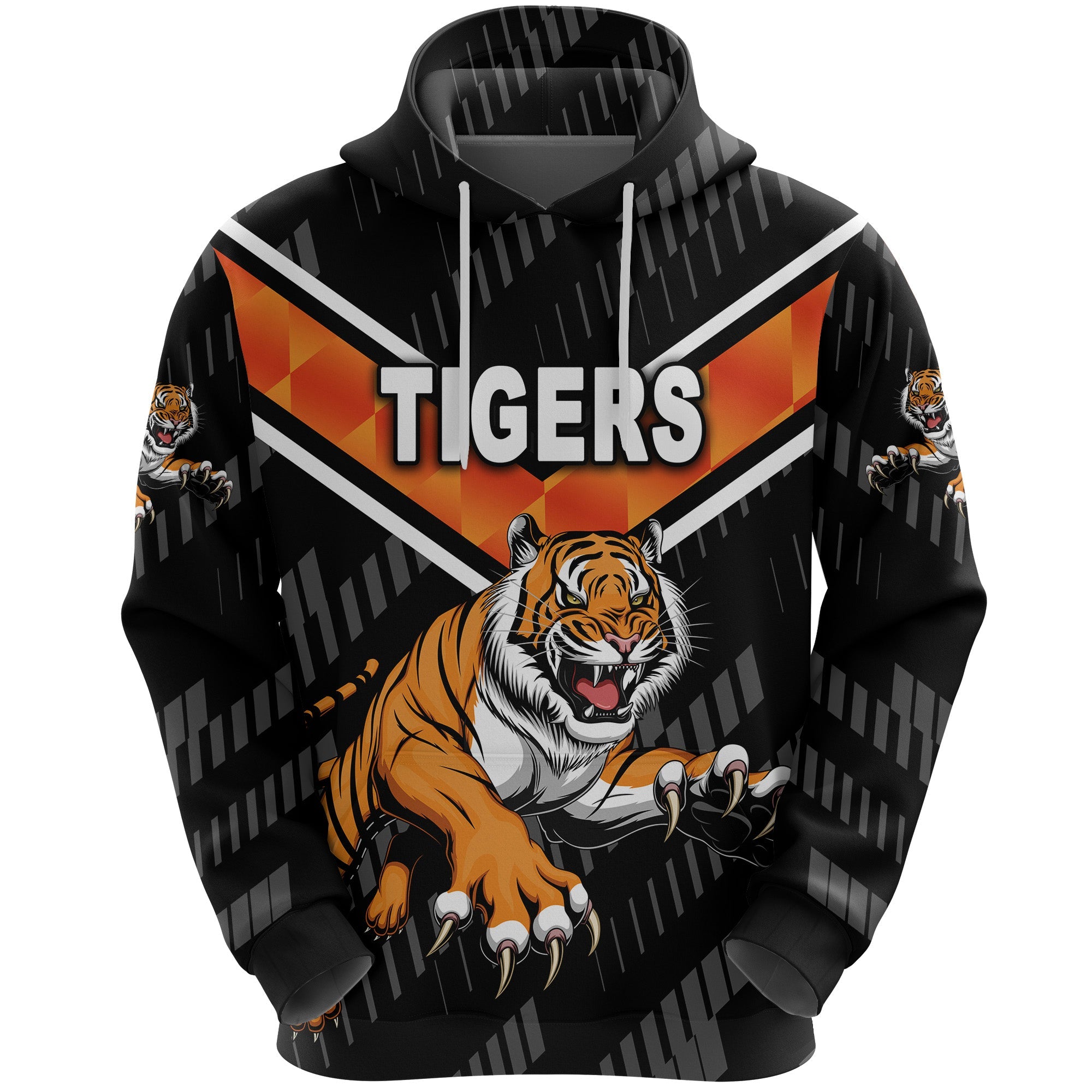 Wests Tigers Hoodie 2021 Simple NO.1 LT8