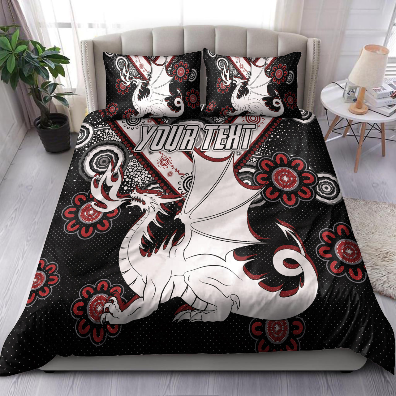 st-george-rugby-bedding-set-custom-aboriginal-dragons-bedding-set