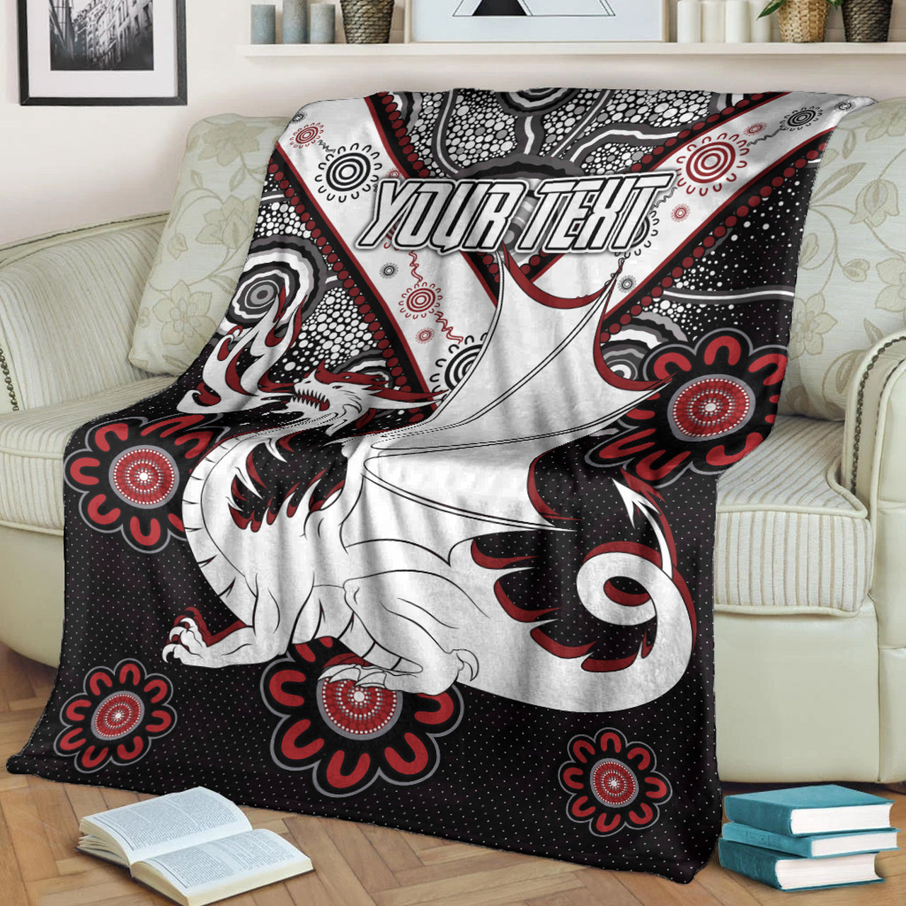 st-george-rugby-blanket-custom-aboriginal-dragons-blanket