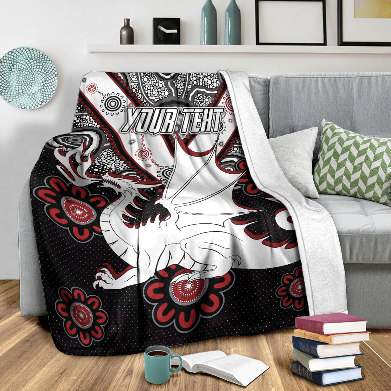 st-george-rugby-blanket-custom-aboriginal-dragons-blanket