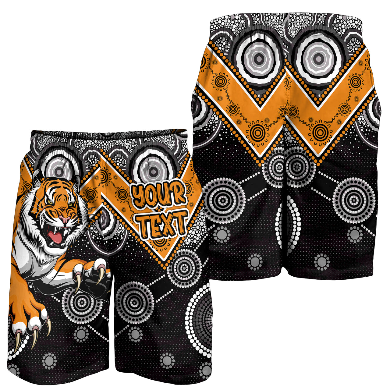 tigers-rugby-men-shorts-custom-super-tigers-men-shorts