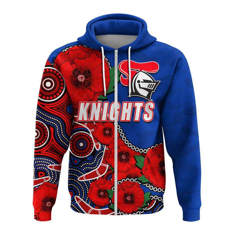 custom-personalised-anzac-day-nrl-knights-army-mix-aboriginal-hoodie