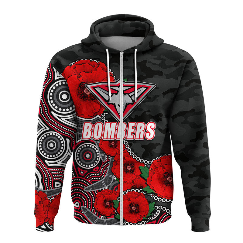 custom-personalised-anzac-day-afl-bombers-army-mix-aboriginal-hoodie