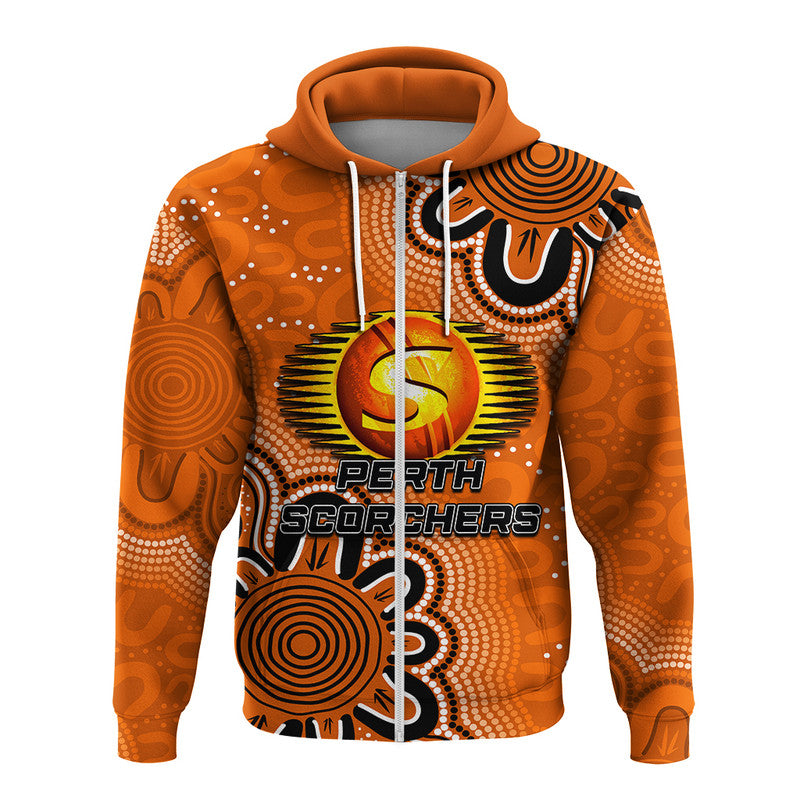 custom-personalised-and-number-scorchers-cricket-hoodie-aboriginal-orange