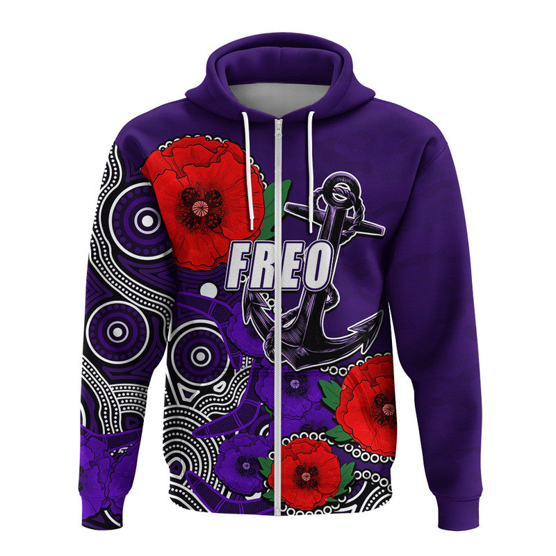 custom-personalised-anzac-day-afl-freo-army-mix-aboriginal-hoodie