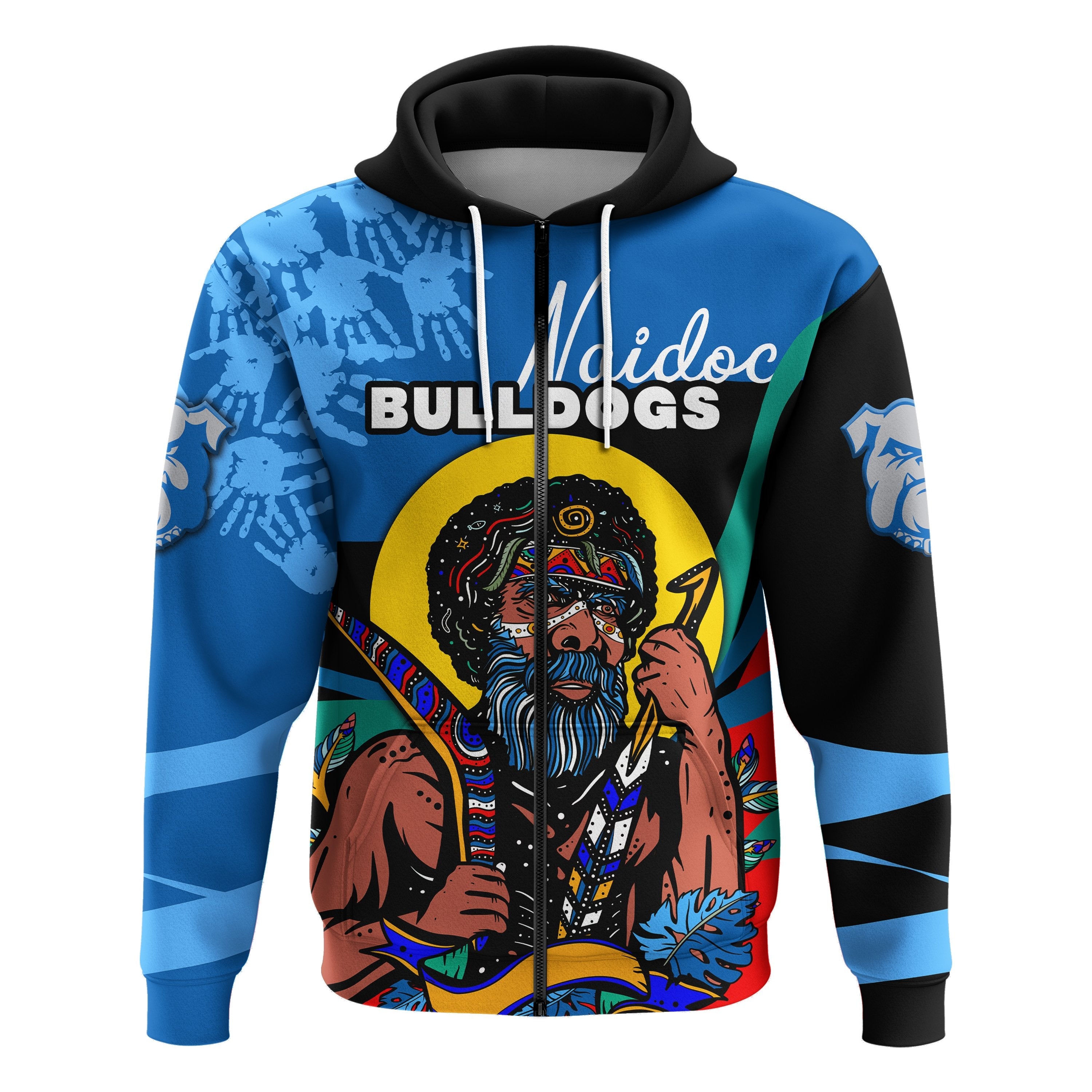 custom-personalised-australia-bulldogs-naidoc-week-rugby-zip-hoodie-indigenous-special-style